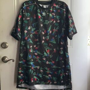 Adidas Floral Mini Dress